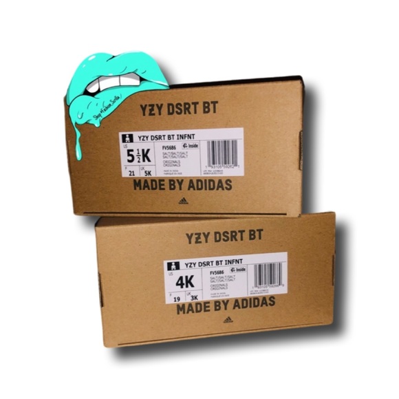 Yeezy desert boots infant (SALT) - Picture 10 of 10